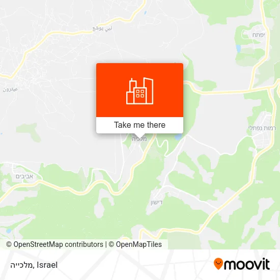 Карта מלכייה