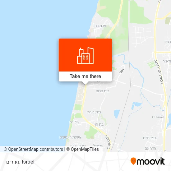 נעורים map