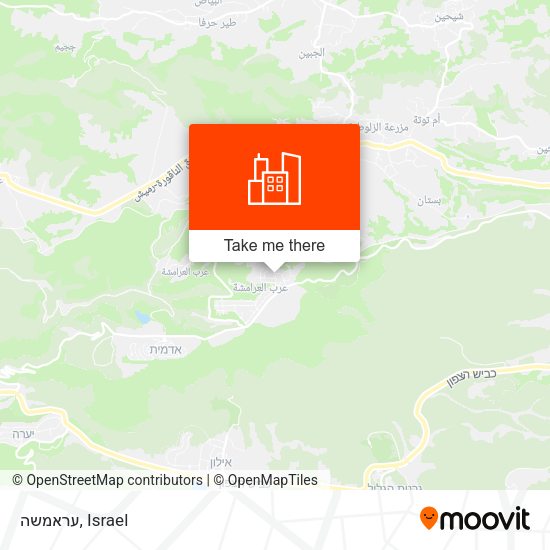 עראמשה map
