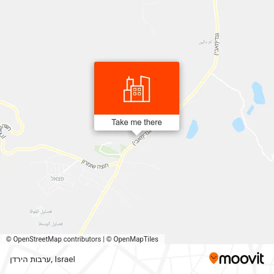 Карта ערבות הירדן