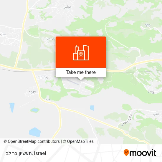 Карта תעשיון בר לב