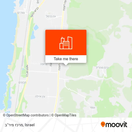 Карта מרכז מיר''ב