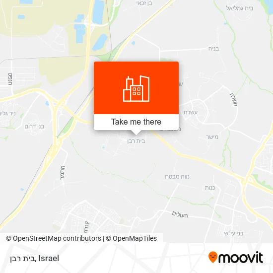 Карта בית רבן