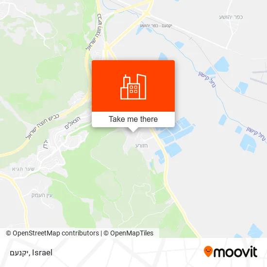 Карта יקנעם
