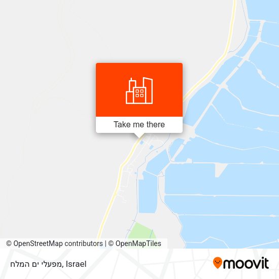 מפעלי ים המלח map