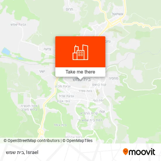 Карта בית שמש