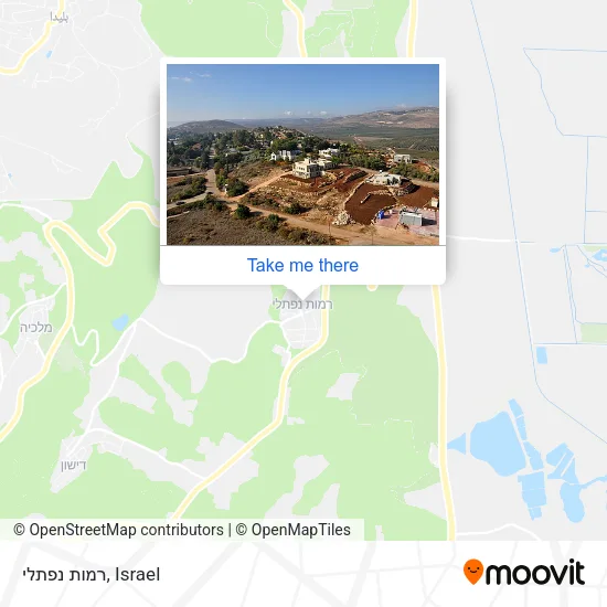 Карта רמות נפתלי