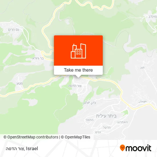 Карта צור הדסה