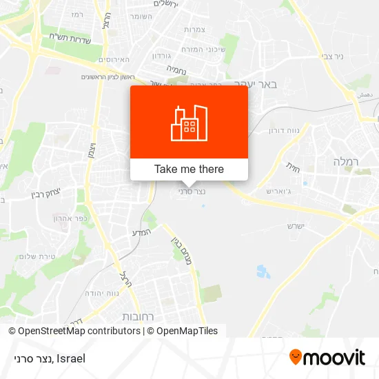 נצר סרני map