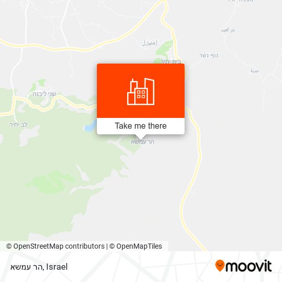 Карта הר עמשא