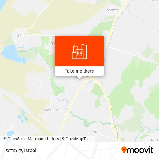 Карта יד מרדכי