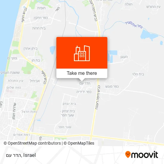 Карта הדר עם
