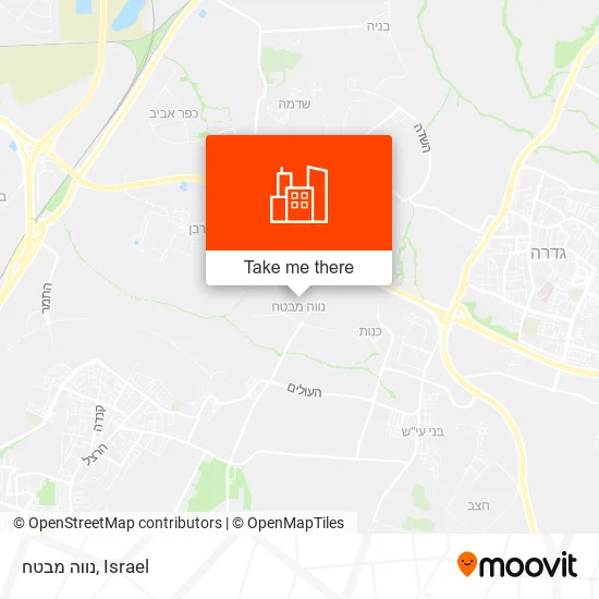 Карта נווה מבטח