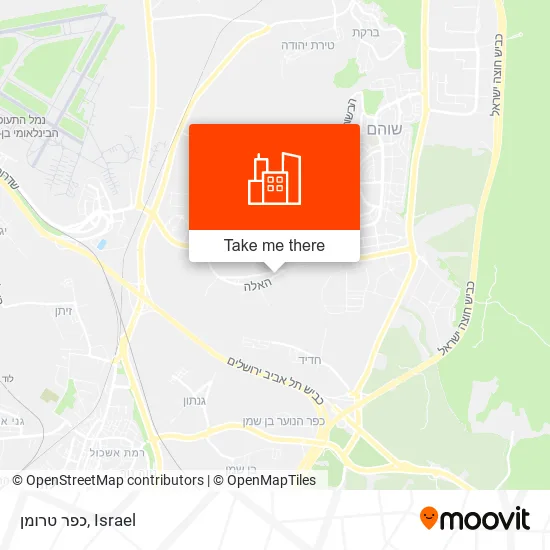 Карта כפר טרומן