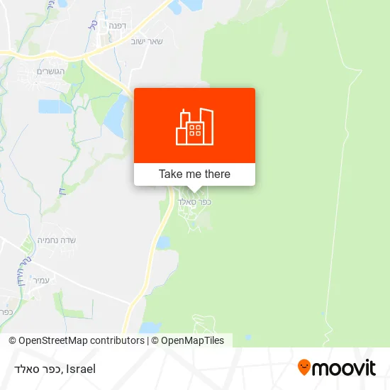 Карта כפר סאלד