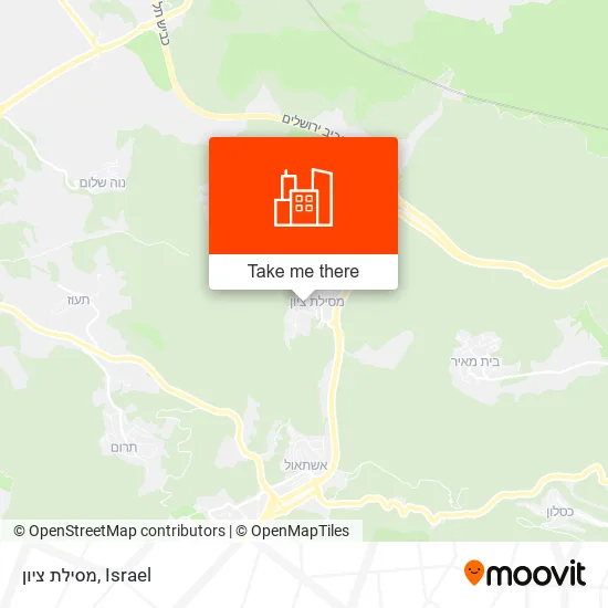 Карта מסילת ציון