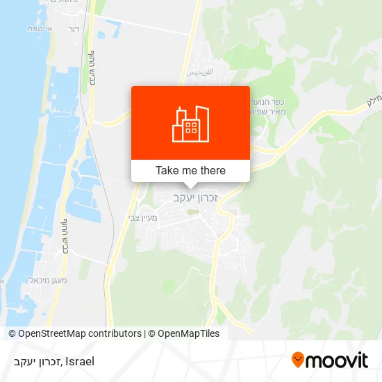 Карта זכרון יעקב