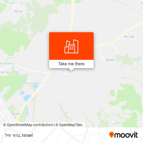 ברור חיל map