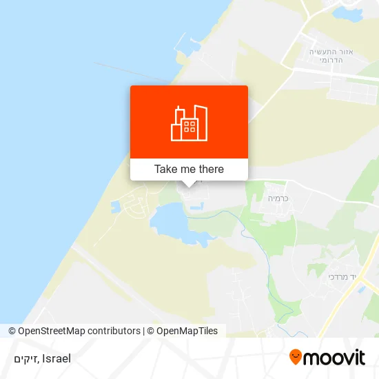 Карта זיקים