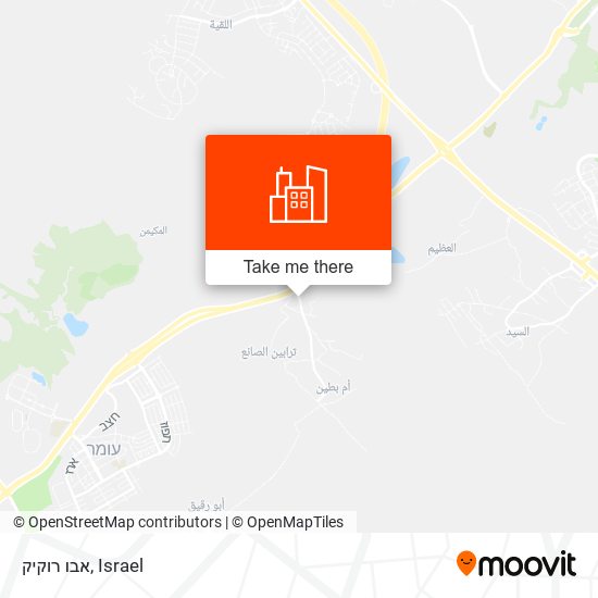 אבו רוקיק map