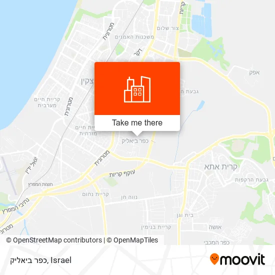 Карта כפר ביאליק