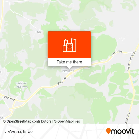 Карта בת שלמה