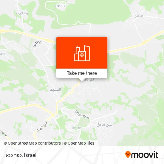 Карта כפר כנא