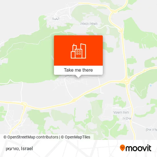 טורעאן map