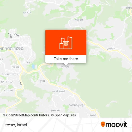 Карта צוריאל