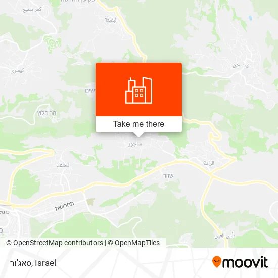 Карта סאג'ור