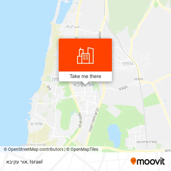 Карта אור עקיבא