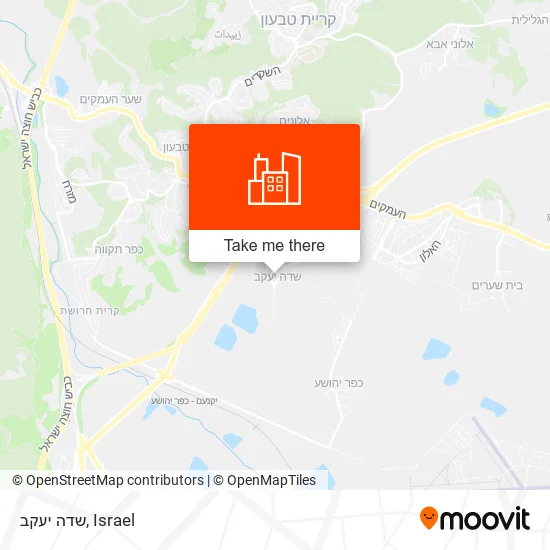 Карта שדה יעקב