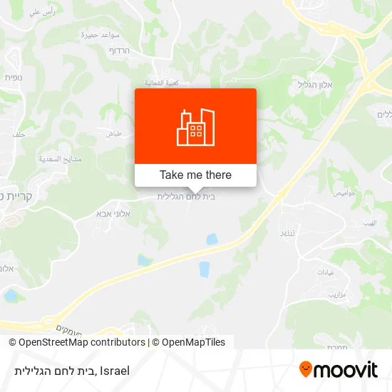 Карта בית לחם הגלילית