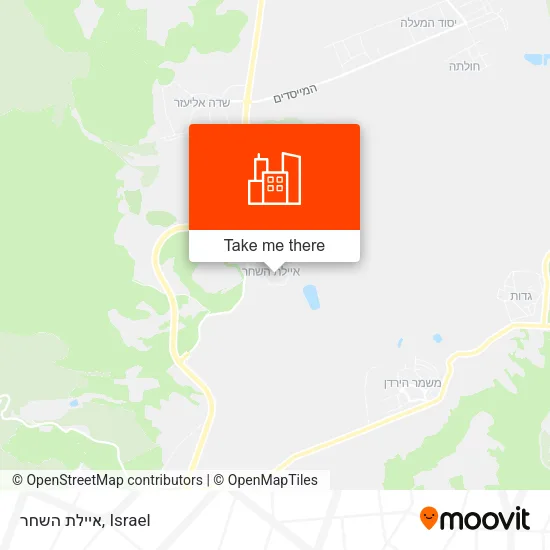 Карта איילת השחר