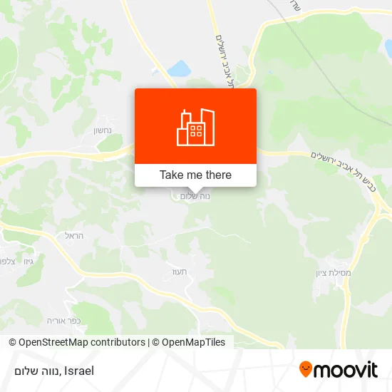 Карта נווה שלום
