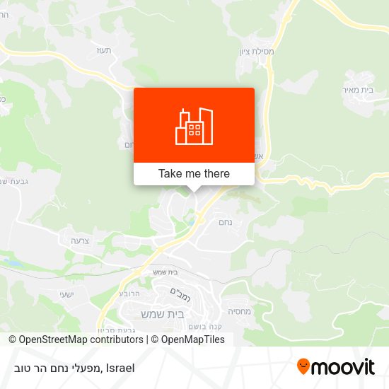 מפעלי נחם הר טוב map