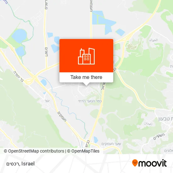 Карта רכסים