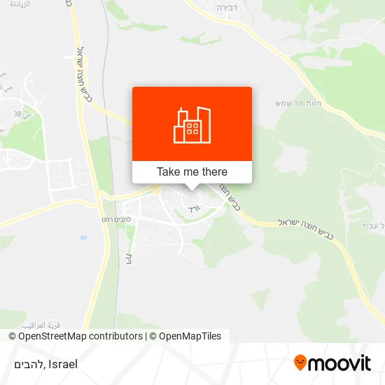 Карта להבים