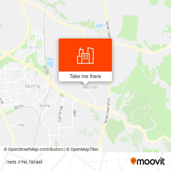 שדה משה map