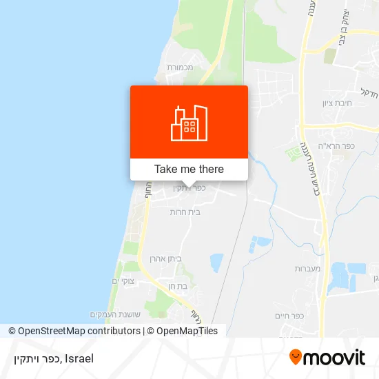 Карта כפר ויתקין