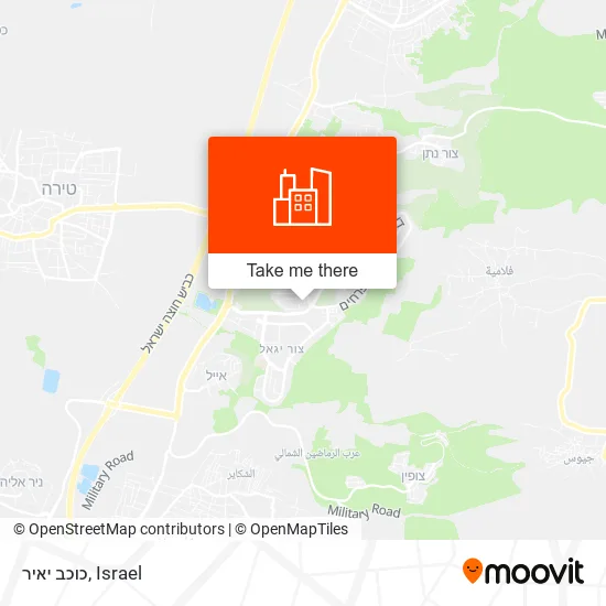 Карта כוכב יאיר