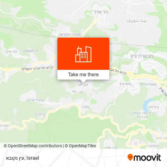 Карта עין נקובא