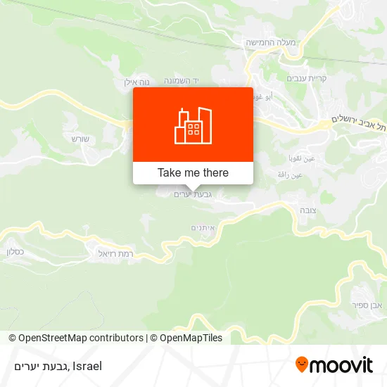 Карта גבעת יערים