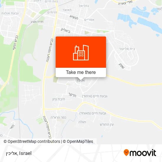 Карта אליכין