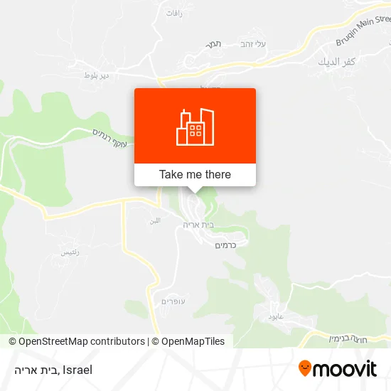 Карта בית אריה