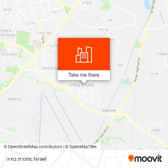 Карта מזכרת בתיה
