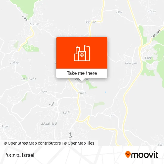 Карта בית אל