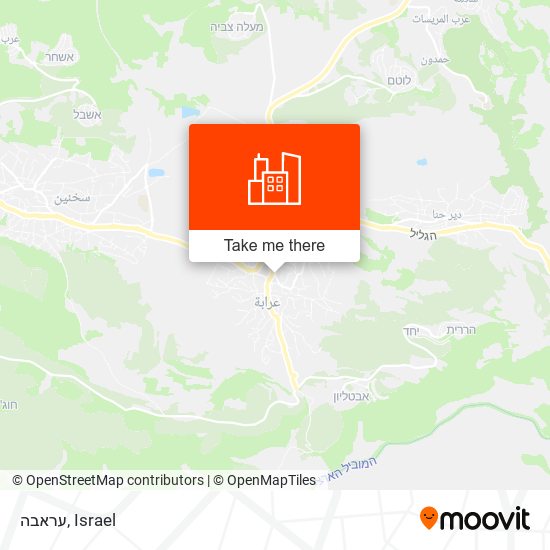 Карта עראבה