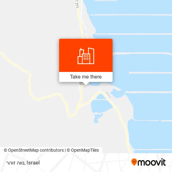 נווה זוהר map