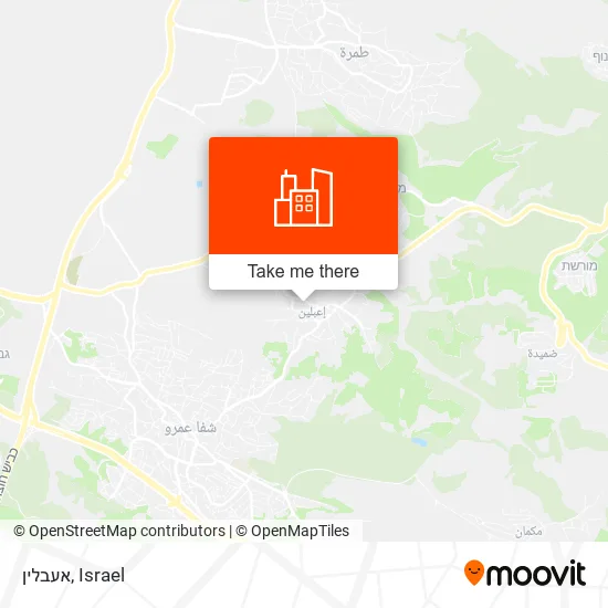 Карта אעבלין